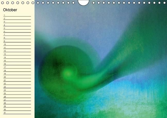 Produktbild: Fraktale Kunst 2/Geburtstagskalender (Wandkalender immerw&auml;hrend DIN A4 quer)