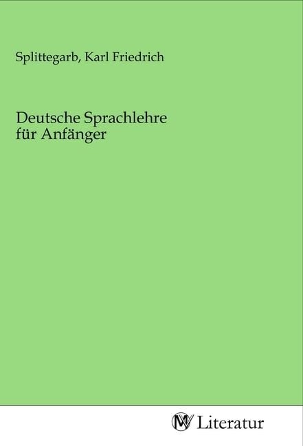 Produktbild: Deutsche Sprachlehre f&uuml;r Anf&auml;nger
