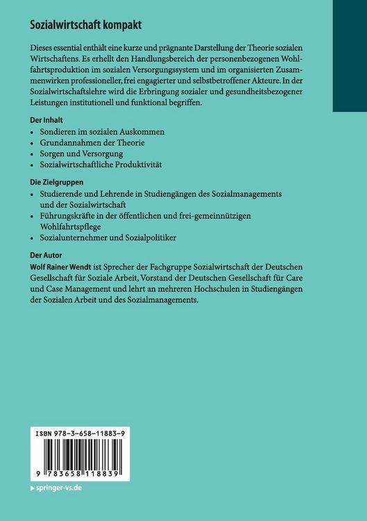 Produktbild: Sozialwirtschaft kompakt