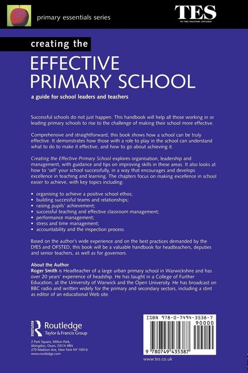 Produktbild: Creating the Effective Primary School