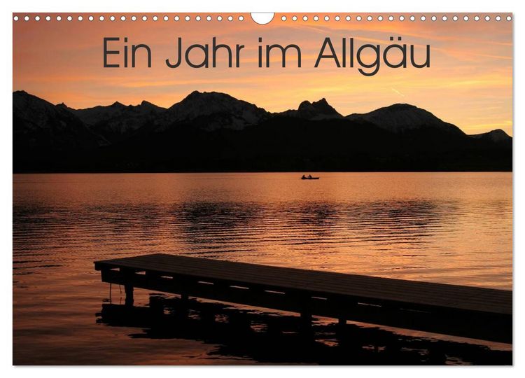 Produktbild: Ein Jahr im Allg&auml;u (Wandkalender 2026 DIN A3 quer), CALVENDO Monatskalender