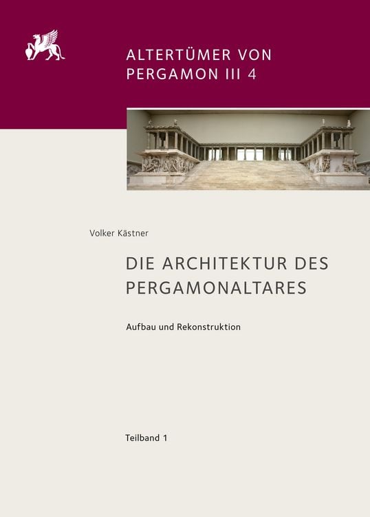 Produktbild: Die Architektur des Pergamonaltars