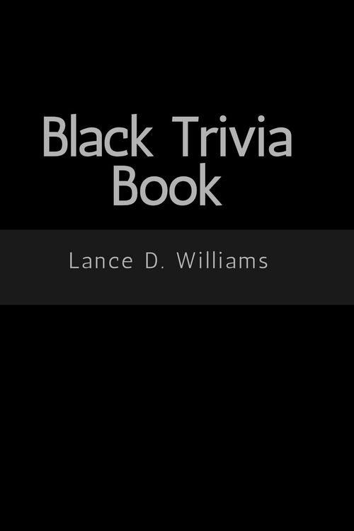 Produktbild: Black Trivia Book