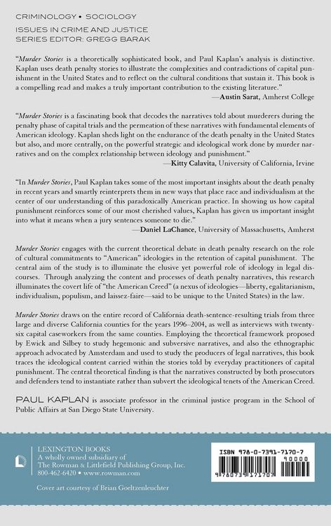 Produktbild: Kaplan, P: Murder Stories