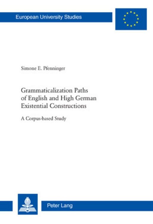 Produktbild: Grammaticalization Paths of English and High German Existential Constructions