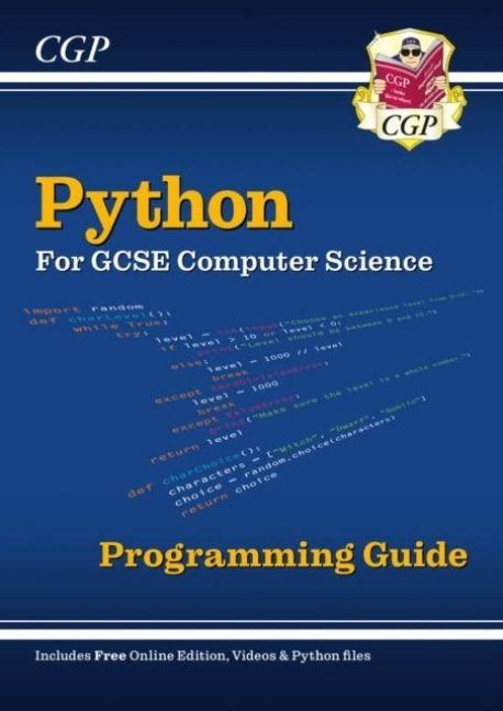 Produktbild: Python Programming Guide for GCSE Computer Science with Online Edition, Python Files & Videos