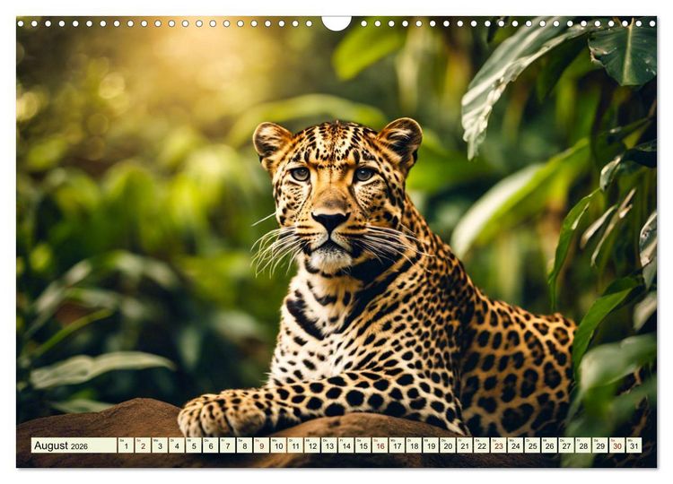 Produktbild: Gefleckte J&auml;ger (Wandkalender 2026 DIN A3 quer), CALVENDO Monatskalender