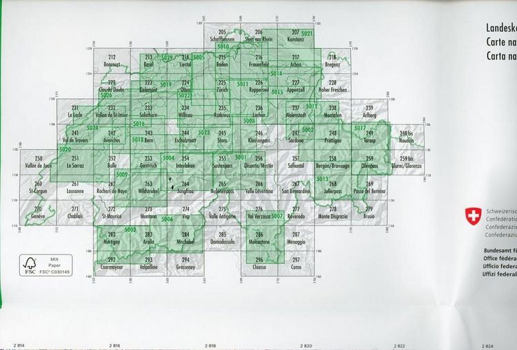 Produktbild: 5017 Unterengadin - Engiadina Bassa