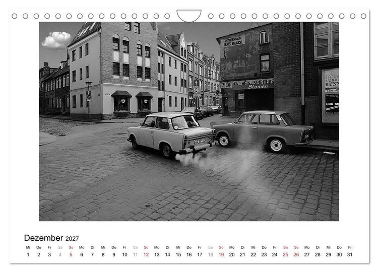 Produktbild: Aus - Zeit der Trabanten (Wandkalender 2027 DIN A4 quer), CALVENDO Monatskalender
