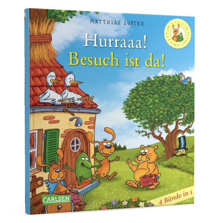 Produktbild: Nulli & Priesemut: Hurraaa! Besuch ist da! - 4 B&auml;nde in 1