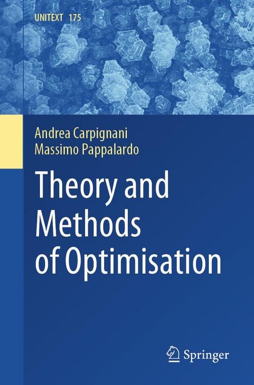 Produktbild: Theory and Methods of Optimisation