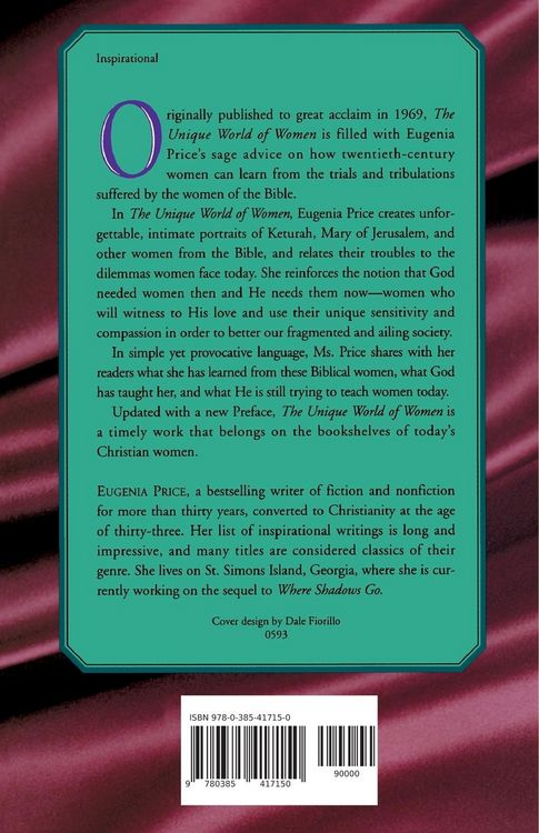 Produktbild: The Unique World of Women in Bible Times and Now