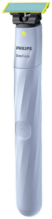 Produktbild: Philips Bodycare OneBlade 1st Shave QP1324/20 Nassrasierer Himmelblau