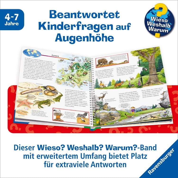 Produktbild: Wieso? Weshalb? Warum? Sonderband - Mein gro&szlig;er Tieratlas