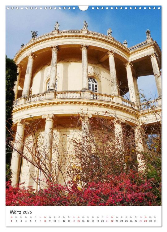 Produktbild: Der Park Sanssouci - ein Traum (Wandkalender 2026 DIN A3 hoch), CALVENDO Monatskalender