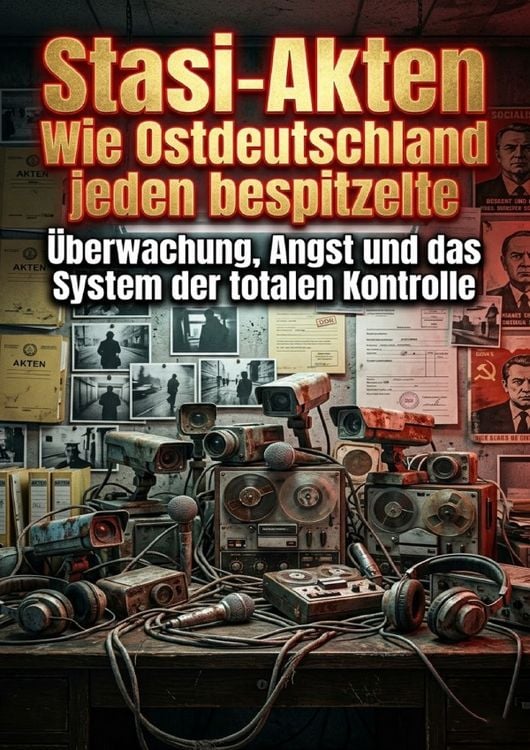 Produktbild: Stasi-Akten: Wie Ostdeutschland jeden bespitzelte