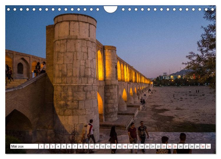 Produktbild: St&auml;dte des Irans - Isfahan (Wandkalender 2026 DIN A4 quer), CALVENDO Monatskalender