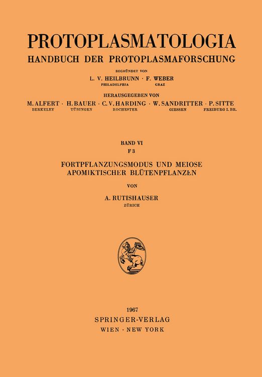 Produktbild: Fortpflanzungsmodus und Meiose Apomiktischer Bl&uuml;tenpflanzen