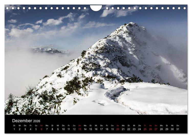 Produktbild: Bergpixel "H&ouml;henrausch und Leidenschaft" (Wandkalender 2026 DIN A4 quer), CALVENDO Monatskalender
