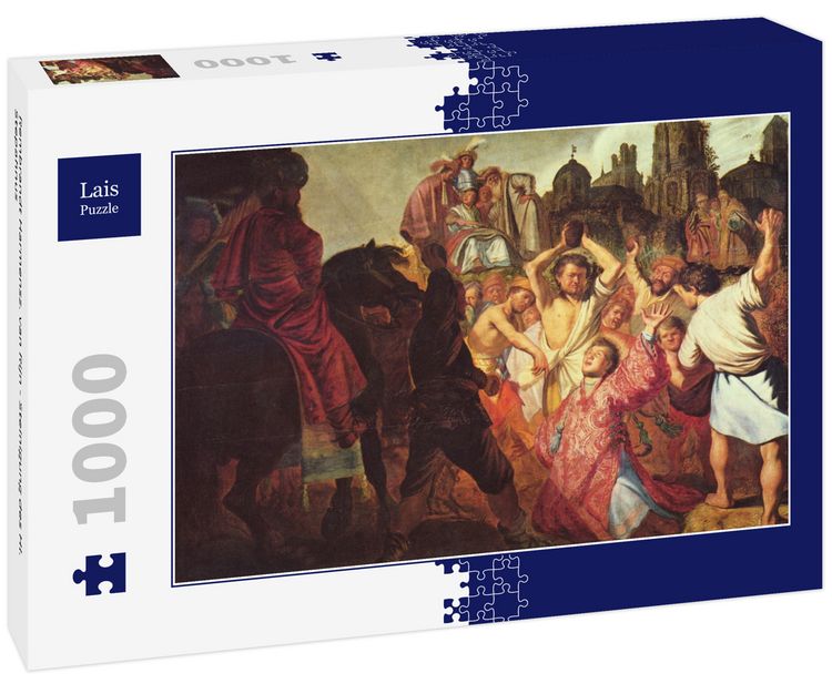Produktbild: Lais Puzzle Rembrandt Harmensz. van Rijn - Steinigung des Hl. Stepahnus 1000 Teile