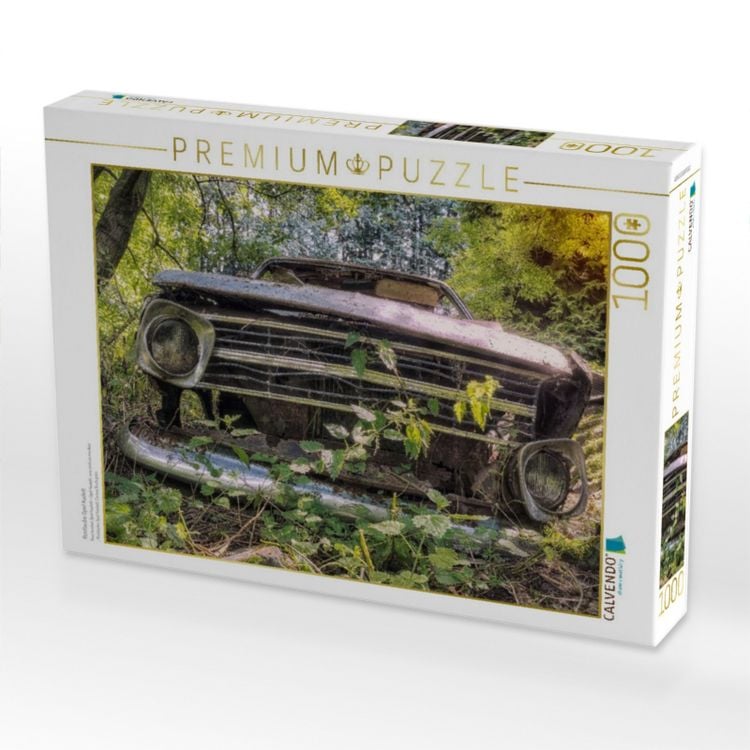 Produktbild: CALVENDO Puzzle Rostlaube Opel Kadett | 1000 Teile Lege-Gr&ouml;&szlig;e 64x48cm Foto-Puzzle f&uuml;r gl&uuml;ckliche Stunden