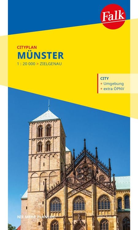 Produktbild: Falk Cityplan Münster 1:20.000