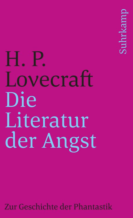 Produktbild: Die Literatur der Angst