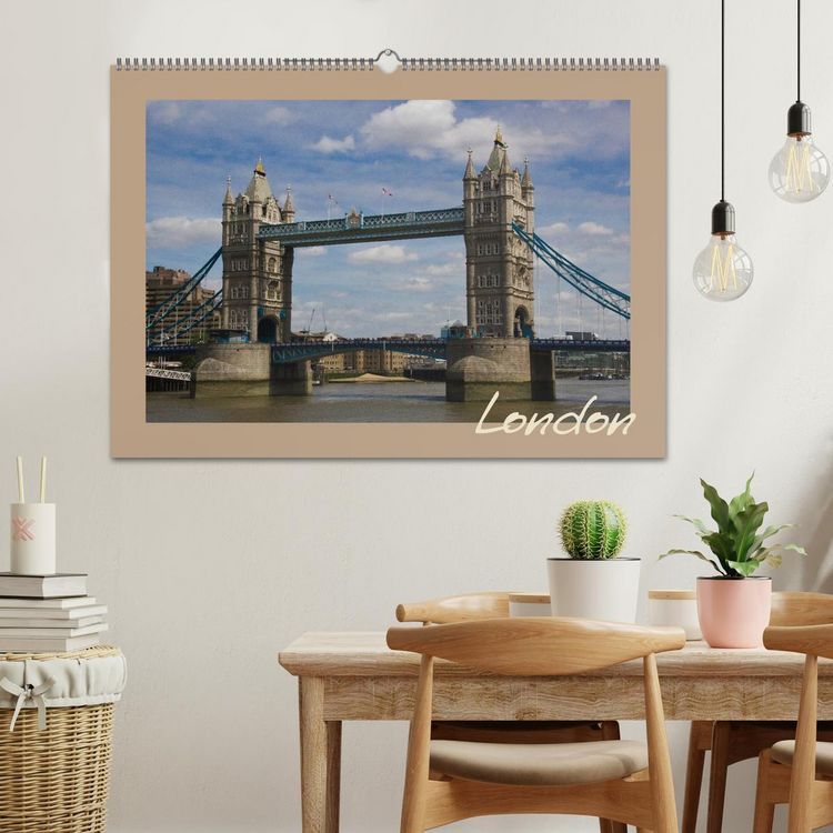 Produktbild: London (Wandkalender 2026 DIN A2 quer), CALVENDO Monatskalender