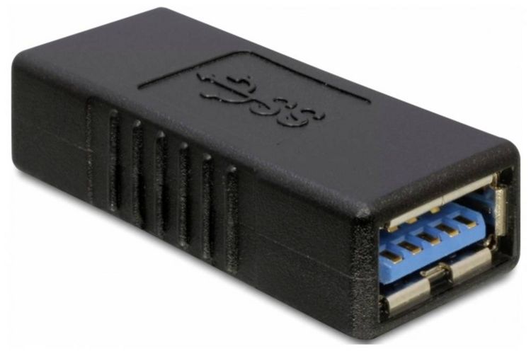Produktbild: Delock USB Adapter [1x USB-A Buchse - 1x USB-A Buchse] 65175