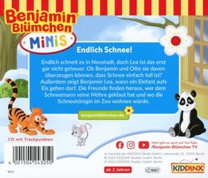 Produktbild: Benjamin Minis-Folge 5:Endlich Schnee!/Ein Elefant