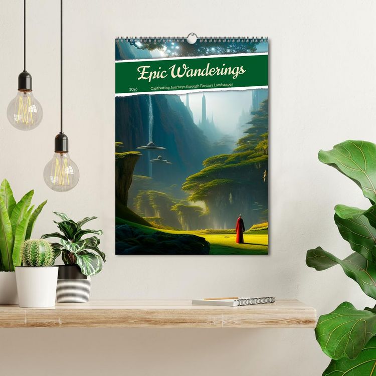 Produktbild: Epic Wanderings (Wall Calendar 2026 DIN A3 portrait), CALVENDO 12 Month Wall Calendar