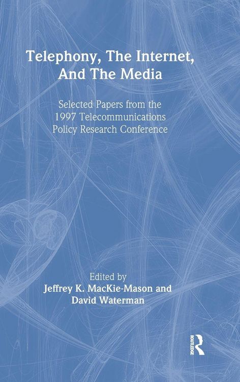 Produktbild: Telephony, the Internet, and the Media