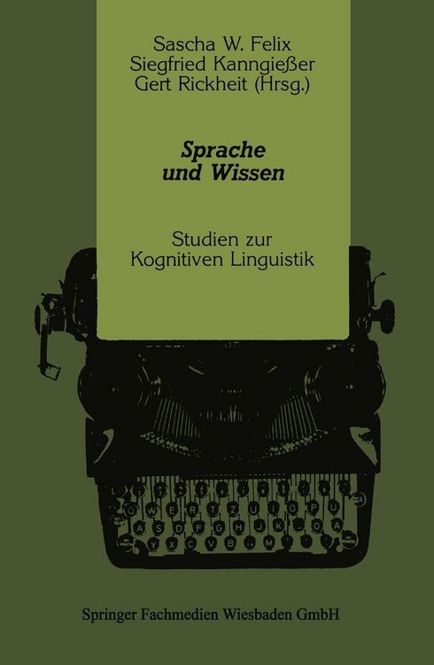 Produktbild: Sprache und Wissen