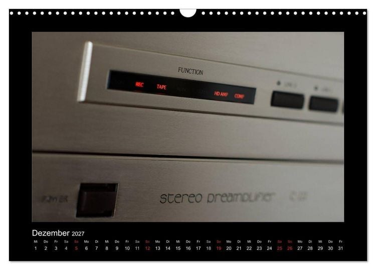 Produktbild: Hifi Visionen (Wandkalender 2027 DIN A3 quer), CALVENDO Monatskalender