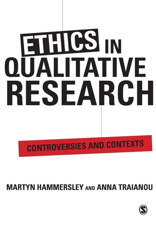 Produktbild: Ethics in Qualitative Research