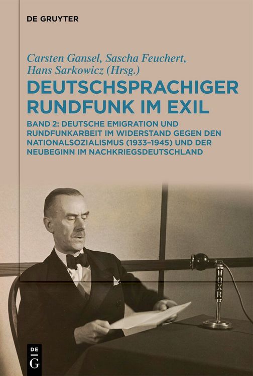 Produktbild: Deutschsprachiger Rundfunk im Exil