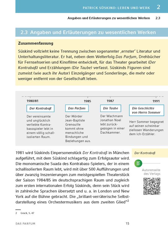 Produktbild: Das Parfum - Textanalyse und Interpretation