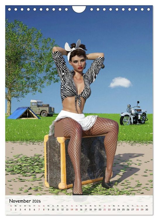 Produktbild: Bunny Shooting (Wandkalender 2026 DIN A4 hoch), CALVENDO Monatskalender