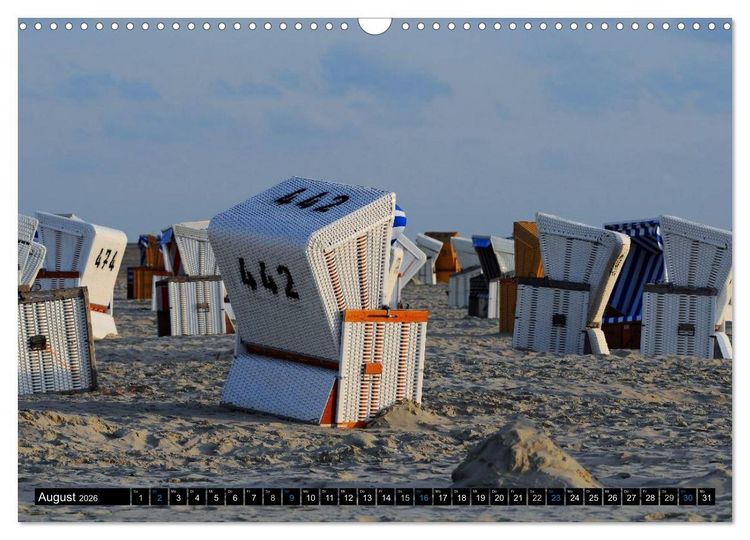 Produktbild: St. Peter Ording (Wandkalender 2026 DIN A3 quer), CALVENDO Monatskalender