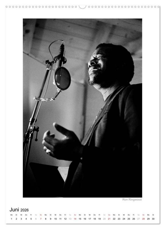 Produktbild: Jazzsound (Wandkalender 2026 DIN A2 hoch), CALVENDO Monatskalender
