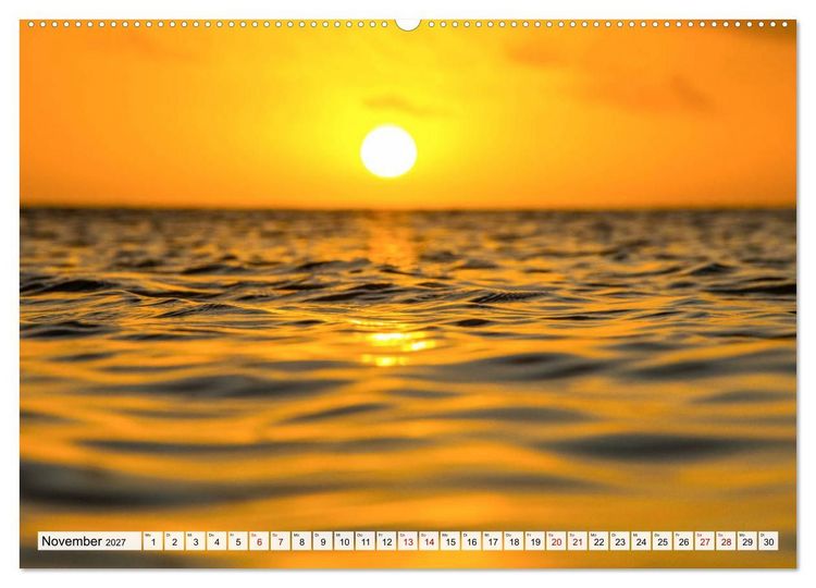 Produktbild: Summer Paradise Fiji (Wandkalender 2027 DIN A2 quer), CALVENDO Monatskalender
