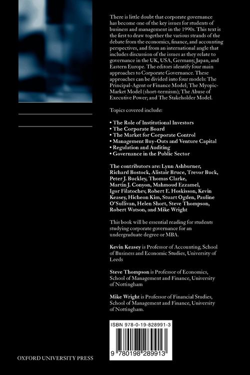 Produktbild: Corporate Governance