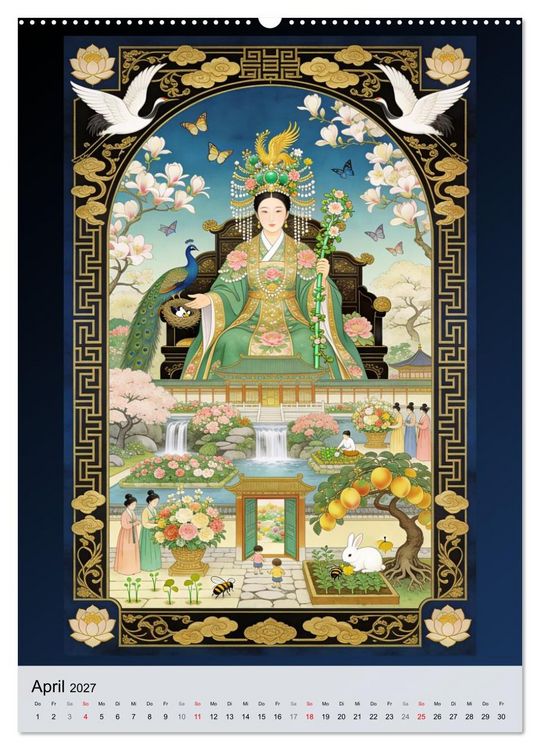 Produktbild: Karten des Gl&uuml;cks (Wandkalender 2027 DIN A2 hoch), CALVENDO Monatskalender