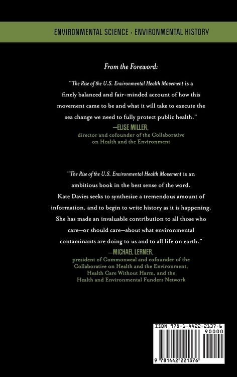 Produktbild: Rise of the U.S. Environmental Health Movement
