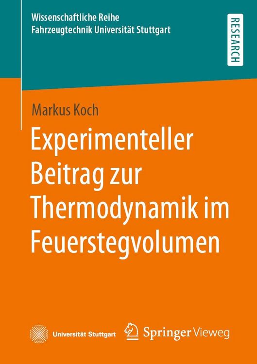 Produktbild: Experimenteller Beitrag zur Thermodynamik im Feuerstegvolumen