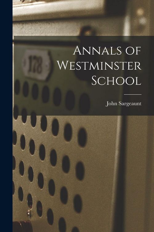 Produktbild: Annals of Westminster School