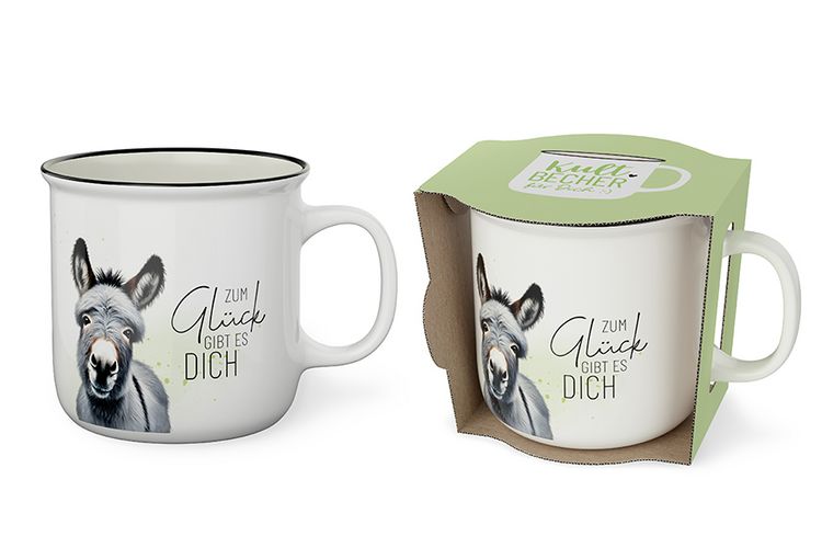 Produktbild: Kultbecher 250ml Esel