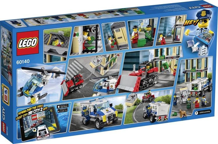 Produktbild: LEGO® City 60140 - Bankraub mit Planierraupe