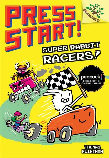 Produktbild: Super Rabbit Racers!: A Branches Book (Press Start! #3)