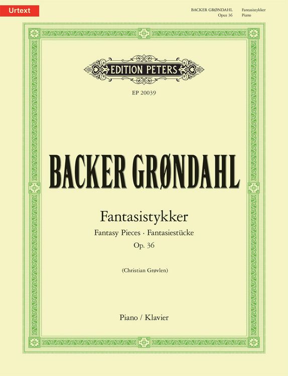 Produktbild: Fantasistykker (Fantasy Pieces) Op. 36